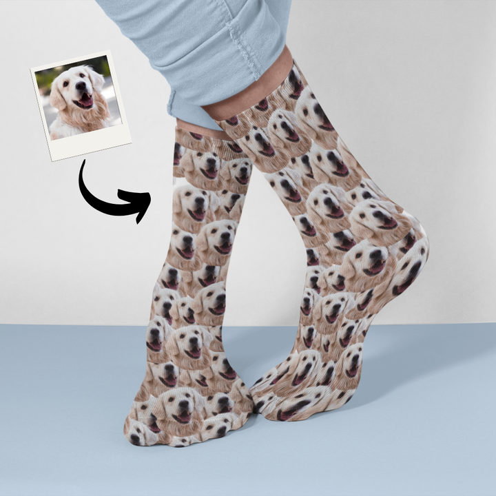 Chaussettes personnalisées pour chiens - Ouaf Ouaf