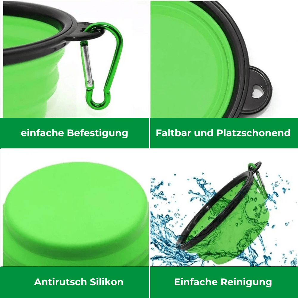 Emmalove - Bol de voyage pliable pour chien