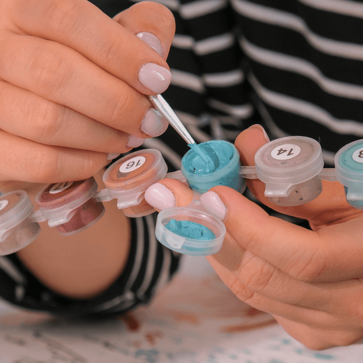 Peinture par numéros - Votre propre chien (avec cadre)