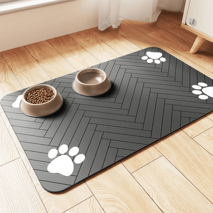 Emmalove - Tapis antidérapant pour gamelle PetMat