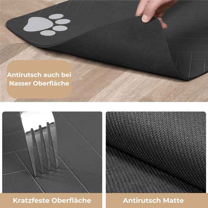 Emmalove - Tapis antidérapant pour gamelle PetMat