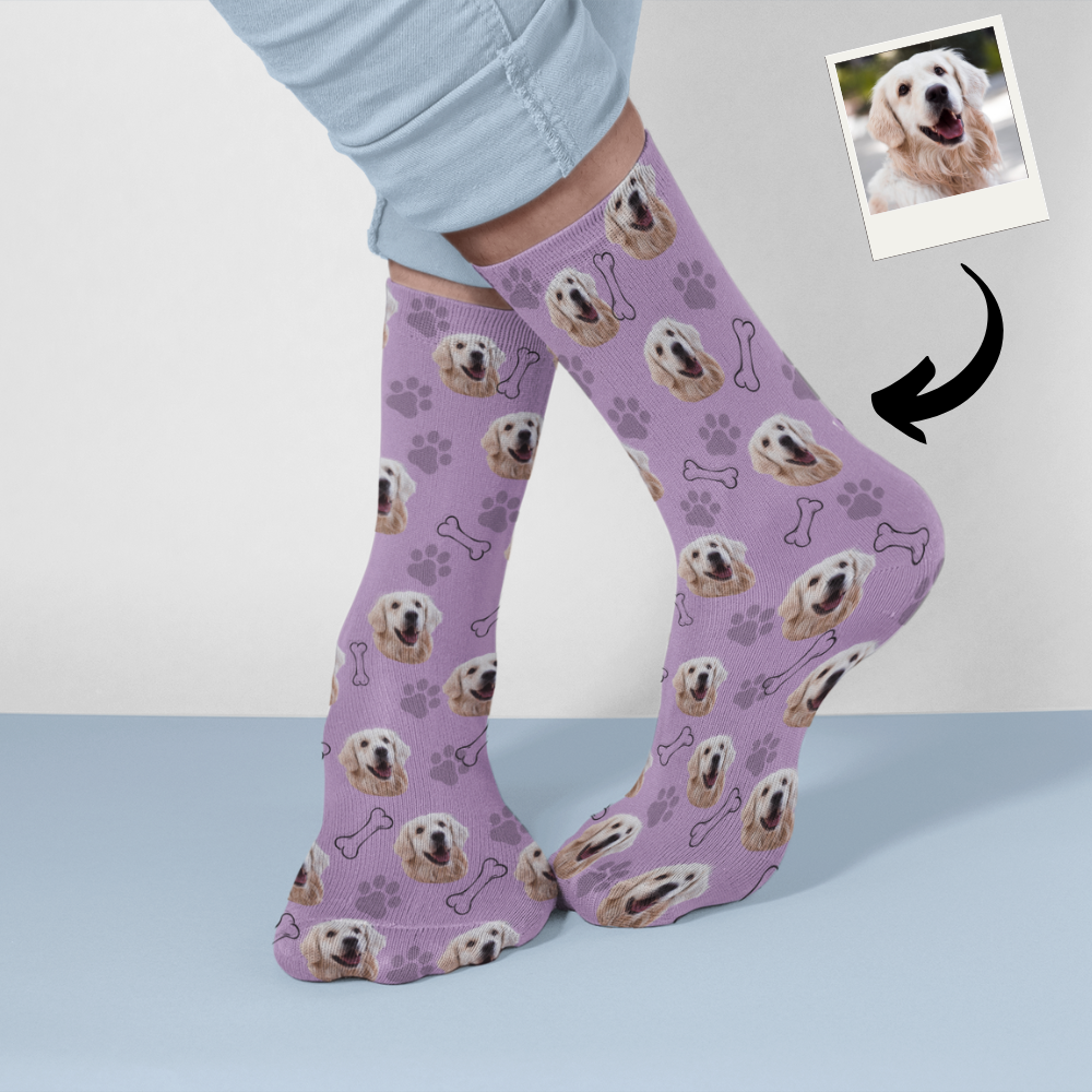 Chaussettes personnalisées pour chiens - Paw Happiness