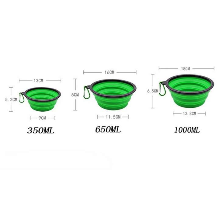 Emmalove - Bol de voyage pliable pour chien