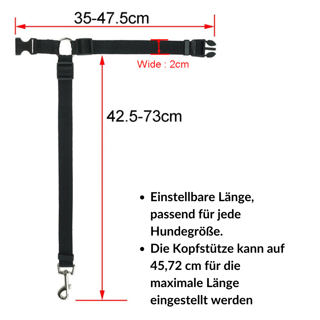 Emmalove - Laisse de sécurité pour chiens